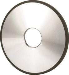 Made in USA - 5" Diam x 1-1/4" Hole x 1/4" Thick, N Hardness, 220 Grit Surface Grinding Wheel - Diamond, Type 1A1, Very Fine Grade - Apex Tool & Supply