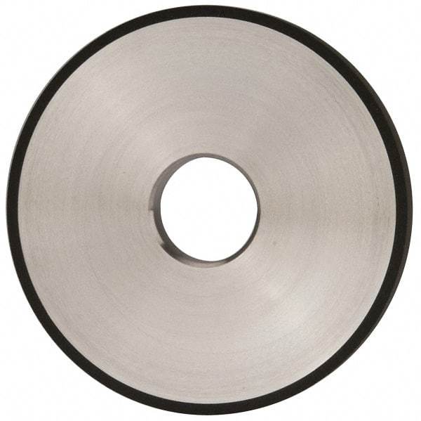 Made in USA - 5" Diam x 1-1/4" Hole x 1/2" Thick, N Hardness, 150 Grit Surface Grinding Wheel - Diamond, Type 1A1, Very Fine Grade - Apex Tool & Supply