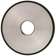Made in USA - 5" Diam x 1-1/4" Hole x 1/2" Thick, N Hardness, 150 Grit Surface Grinding Wheel - Diamond, Type 1A1, Very Fine Grade - Apex Tool & Supply