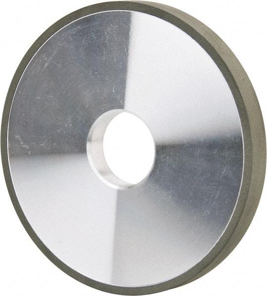 Made in USA - 5" Diam x 1-1/4" Hole x 1/2" Thick, N Hardness, 220 Grit Surface Grinding Wheel - Diamond, Type 1A1, Very Fine Grade - Apex Tool & Supply
