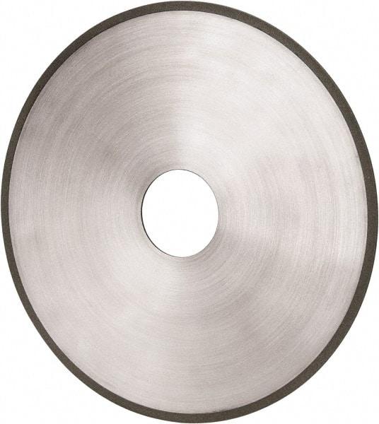 Made in USA - 6" Diam x 1-1/4" Hole x 1/16" Thick, N Hardness, 100 Grit Surface Grinding Wheel - Diamond, Type 1A1, Fine Grade - Apex Tool & Supply