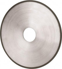 Made in USA - 6" Diam x 1-1/4" Hole x 1/16" Thick, N Hardness, 100 Grit Surface Grinding Wheel - Diamond, Type 1A1, Fine Grade - Apex Tool & Supply