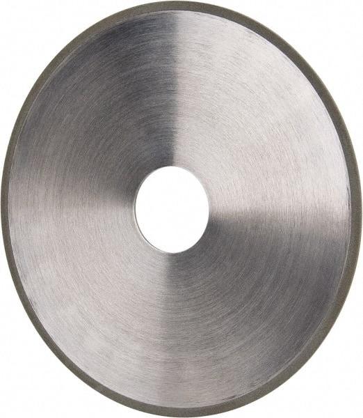 Made in USA - 6" Diam x 1-1/4" Hole x 1/16" Thick, N Hardness, 220 Grit Surface Grinding Wheel - Diamond, Type 1A1, Very Fine Grade - Apex Tool & Supply