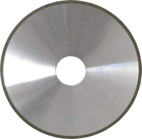 Made in USA - 6" Diam x 1-1/4" Hole x 1/8" Thick, N Hardness, 220 Grit Surface Grinding Wheel - Diamond, Type 1A1, Very Fine Grade - Apex Tool & Supply