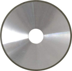 Made in USA - 6" Diam x 1-1/4" Hole x 1/8" Thick, N Hardness, 220 Grit Surface Grinding Wheel - Diamond, Type 1A1, Very Fine Grade - Apex Tool & Supply