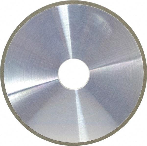 Made in USA - 6" Diam x 1-1/4" Hole x 3/16" Thick, N Hardness, 100 Grit Surface Grinding Wheel - Diamond, Type 1A1, Fine Grade - Apex Tool & Supply
