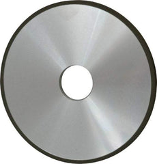 Made in USA - 6" Diam x 1-1/4" Hole x 1/4" Thick, N Hardness, 220 Grit Surface Grinding Wheel - Diamond, Type 1A1, Very Fine Grade - Apex Tool & Supply