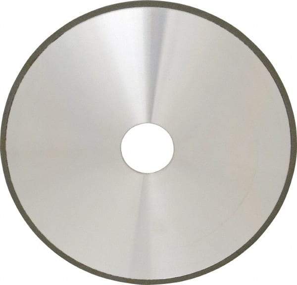 Made in USA - 7" Diam x 1-1/4" Hole x 1/8" Thick, N Hardness, 100 Grit Surface Grinding Wheel - Diamond, Type 1A1, Fine Grade - Apex Tool & Supply