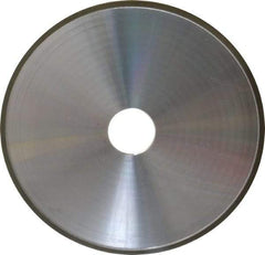 Made in USA - 7" Diam x 1-1/4" Hole x 1/8" Thick, N Hardness, 150 Grit Surface Grinding Wheel - Diamond, Type 1A1, Very Fine Grade - Apex Tool & Supply