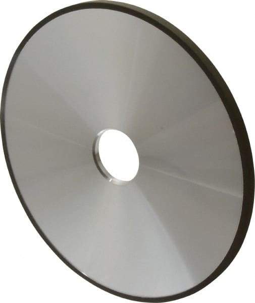 Made in USA - 7" Diam x 1-1/4" Hole x 1/4" Thick, N Hardness, 100 Grit Surface Grinding Wheel - Diamond, Type 1A1, Fine Grade - Apex Tool & Supply
