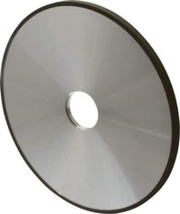 Made in USA - 7" Diam x 1-1/4" Hole x 1/4" Thick, N Hardness, 100 Grit Surface Grinding Wheel - Diamond, Type 1A1, Fine Grade - Apex Tool & Supply