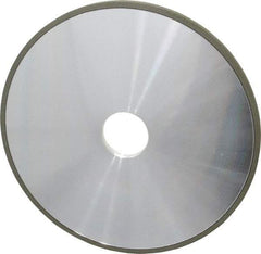 Made in USA - 7" Diam x 1-1/4" Hole x 1/4" Thick, N Hardness, 150 Grit Surface Grinding Wheel - Diamond, Type 1A1, Very Fine Grade - Apex Tool & Supply