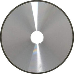 Made in USA - 7" Diam x 1-1/4" Hole x 1/4" Thick, N Hardness, 220 Grit Surface Grinding Wheel - Diamond, Type 1A1, Very Fine Grade - Apex Tool & Supply