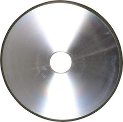 Made in USA - 7" Diam x 1-1/4" Hole x 3/8" Thick, N Hardness, 150 Grit Surface Grinding Wheel - Diamond, Type 1A1, Very Fine Grade - Apex Tool & Supply