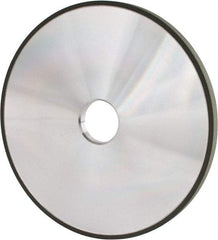 Made in USA - 7" Diam x 1-1/4" Hole x 3/8" Thick, N Hardness, 220 Grit Surface Grinding Wheel - Diamond, Type 1A1, Very Fine Grade - Apex Tool & Supply