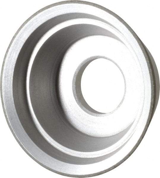 Made in USA - 3-3/4" Diam, 1-1/4" Hole Size, 1-1/2" Overall Thickness, 150 Grit, Type 11 Tool & Cutter Grinding Wheel - Very Fine Grade, Diamond - Apex Tool & Supply