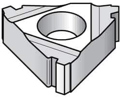 Kennametal - 16ER External Right Hand 12 Stub Acme Laydown Threading Insert - Grade KC5025, TiAlN Coated Carbide, 9.53mm Inscribed Circle - Apex Tool & Supply