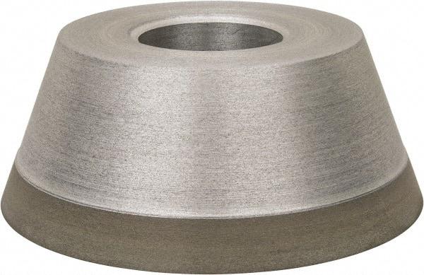 Made in USA - 3-3/4" Diam, 1-1/4" Hole Size, 1-1/2" Overall Thickness, 150 Grit, Type 11 Tool & Cutter Grinding Wheel - Very Fine Grade, Diamond - Apex Tool & Supply