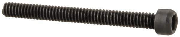 Value Collection - #0-80 UNF Hex Socket Drive, Socket Cap Screw - Alloy Steel, Black Oxide Finish, Fully Threaded, 5/8" Length Under Head - Apex Tool & Supply