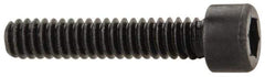 Value Collection - #1-64 UNC Hex Socket Drive, Socket Cap Screw - Alloy Steel, Black Oxide Finish, Fully Threaded, 3/8" Length Under Head - Apex Tool & Supply