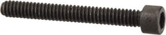 Value Collection - #1-64 UNC Hex Socket Drive, Socket Cap Screw - Alloy Steel, Black Oxide Finish, Fully Threaded, 1/2" Length Under Head - Apex Tool & Supply