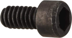 Value Collection - #2-56 UNC Hex Socket Drive, Socket Cap Screw - Alloy Steel, Black Oxide Finish, Fully Threaded, 5/32" Length Under Head - Apex Tool & Supply