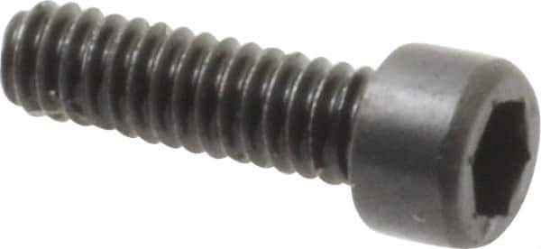 Value Collection - #2-56 UNC Hex Socket Drive, Socket Cap Screw - Alloy Steel, Black Oxide Finish, Fully Threaded, 5/16" Length Under Head - Apex Tool & Supply