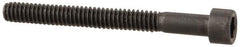 Value Collection - #2-56 UNC Hex Socket Drive, Socket Cap Screw - Alloy Steel, Black Oxide Finish, Partially Threaded, 7/8" Length Under Head - Apex Tool & Supply