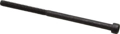 Value Collection - #4-40 UNC Hex Socket Drive, Socket Cap Screw - Alloy Steel, Black Oxide Finish, Partially Threaded, 2" Length Under Head - Apex Tool & Supply