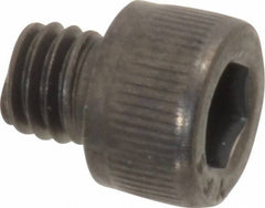 Value Collection - #10-32 UNF Hex Socket Drive, Socket Cap Screw - Alloy Steel, Black Oxide Finish, Fully Threaded, 3/16" Length Under Head - Apex Tool & Supply