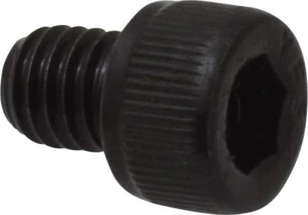 Value Collection - #10-32 UNF Hex Socket Drive, Socket Cap Screw - Alloy Steel, Black Oxide Finish, Fully Threaded, 1/4" Length Under Head - Apex Tool & Supply