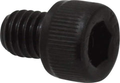 Value Collection - #10-32 UNF Hex Socket Drive, Socket Cap Screw - Alloy Steel, Black Oxide Finish, Fully Threaded, 1/4" Length Under Head - Apex Tool & Supply
