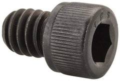 Value Collection - 1/4-20 UNC Hex Socket Drive, Socket Cap Screw - Alloy Steel, Black Oxide Finish, Fully Threaded, 5/16" Length Under Head - Apex Tool & Supply
