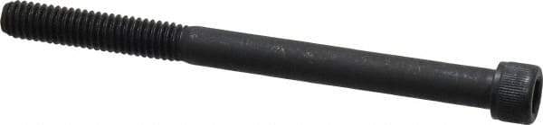 Value Collection - 5/16-18 UNC Hex Socket Drive, Socket Cap Screw - Alloy Steel, Black Oxide Finish, Partially Threaded, 4" Length Under Head - Apex Tool & Supply