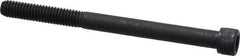Value Collection - 5/16-18 UNC Hex Socket Drive, Socket Cap Screw - Alloy Steel, Black Oxide Finish, Partially Threaded, 4" Length Under Head - Apex Tool & Supply