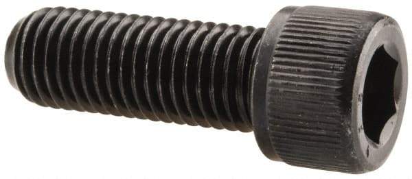 Value Collection - 5/16-24 UNF Hex Socket Drive, Socket Cap Screw - Alloy Steel, Black Oxide Finish, Fully Threaded, 7/8" Length Under Head - Apex Tool & Supply