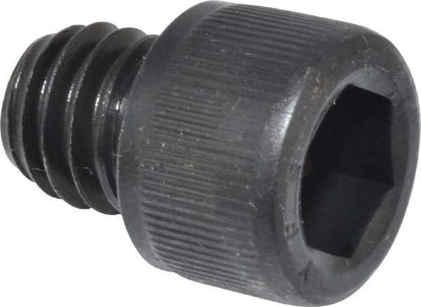 Value Collection - 3/8-16 UNC Hex Socket Drive, Socket Cap Screw - Alloy Steel, Black Oxide Finish, Fully Threaded, 3/8" Length Under Head - Apex Tool & Supply