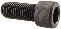 Value Collection - 3/8-24 UNF Hex Socket Drive, Socket Cap Screw - Alloy Steel, Black Oxide Finish, Fully Threaded, 7/8" Length Under Head - Apex Tool & Supply