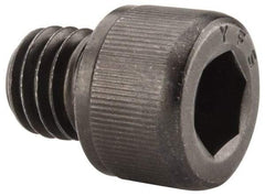 Value Collection - 1/2-13 UNC Hex Socket Drive, Socket Cap Screw - Alloy Steel, Black Oxide Finish, Fully Threaded, 1/2" Length Under Head - Apex Tool & Supply