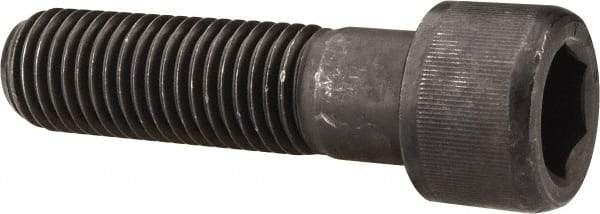 Value Collection - 7/8-9 UNC Hex Socket Drive, Socket Cap Screw - Alloy Steel, Black Oxide Finish, Partially Threaded, 3-1/4" Length Under Head - Apex Tool & Supply