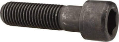 Value Collection - 7/8-9 UNC Hex Socket Drive, Socket Cap Screw - Alloy Steel, Black Oxide Finish, Partially Threaded, 3-1/4" Length Under Head - Apex Tool & Supply