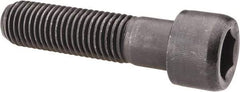 Value Collection - 7/8-9 UNC Hex Socket Drive, Socket Cap Screw - Alloy Steel, Black Oxide Finish, Partially Threaded, 3-1/2" Length Under Head - Apex Tool & Supply