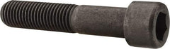 Value Collection - 7/8-9 UNC Hex Socket Drive, Socket Cap Screw - Alloy Steel, Black Oxide Finish, Partially Threaded, 4-1/2" Length Under Head - Apex Tool & Supply