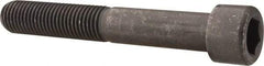 Value Collection - 7/8-9 UNC Hex Socket Drive, Socket Cap Screw - Alloy Steel, Black Oxide Finish, Partially Threaded, 6" Length Under Head - Apex Tool & Supply