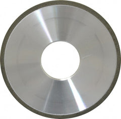 Made in USA - 4" Diam x 1-1/4" Hole x 1/8" Thick, 120 Grit Surface Grinding Wheel - Apex Tool & Supply