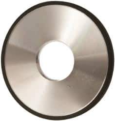 Made in USA - 4" Diam x 1-1/4" Hole x 1/4" Thick, 120 Grit Surface Grinding Wheel - Type 1A1, Fine Grade - Apex Tool & Supply