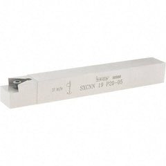 Iscar - External, SXCN, 90° Lead Angle, XNUW 2006 Compatible, Indexable Profiling Toolholder - 3/4 Inch Shank Height, 3/4 Inch Shank Width, 6 Inch Overall Length, Steel - Apex Tool & Supply