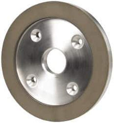 Made in USA - 6" Diam, 1-1/4" Hole Size, 3/4" Overall Thickness, 150 Grit, Type 6 Tool & Cutter Grinding Wheel - Very Fine Grade, Diamond - Apex Tool & Supply