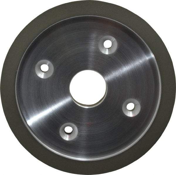 Made in USA - 6" Diam, 1-1/4" Hole Size, 3/4" Overall Thickness, 150 Grit, Type 6 Tool & Cutter Grinding Wheel - Very Fine Grade, Diamond - Apex Tool & Supply