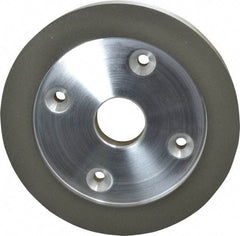 Made in USA - 6" Diam, 1-1/4" Hole Size, 3/4" Overall Thickness, 100 Grit, Type 6 Tool & Cutter Grinding Wheel - Fine Grade, Diamond - Apex Tool & Supply